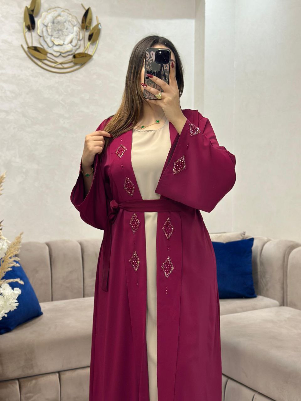 Abaya 2 Pièces Élégance Chic