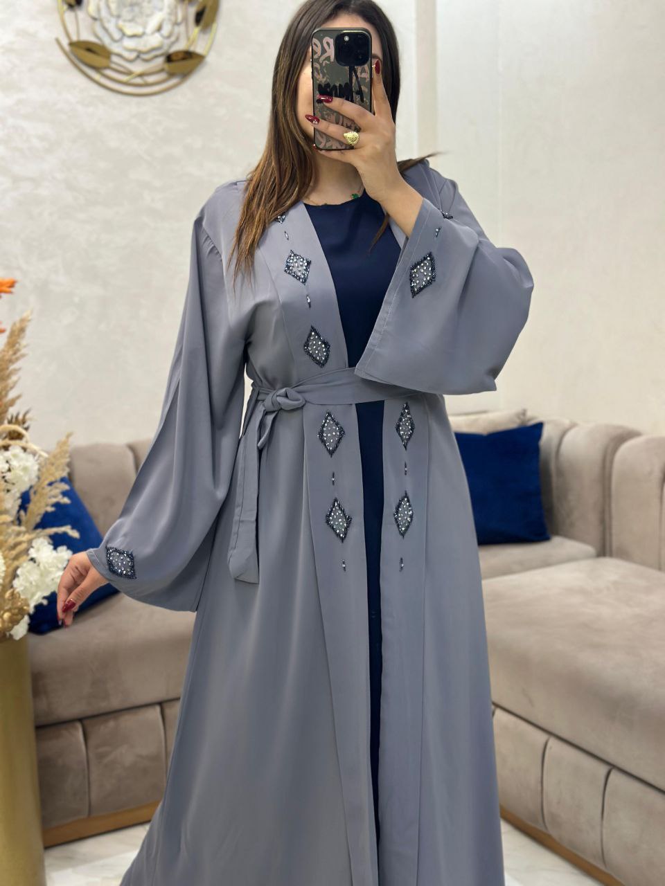 Abaya 2 Pièces Élégance Chic