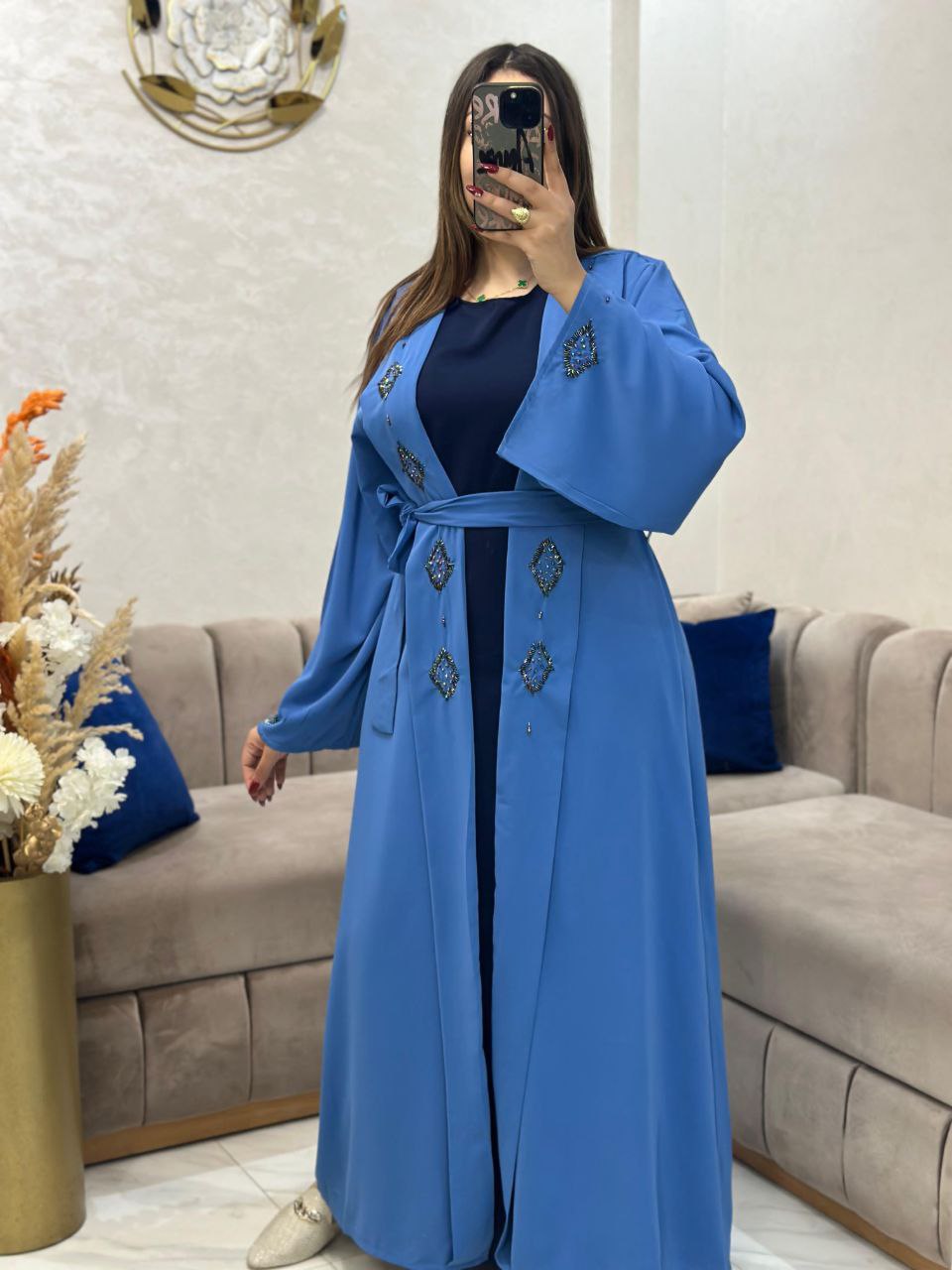 Abaya 2 Pièces Élégance Chic