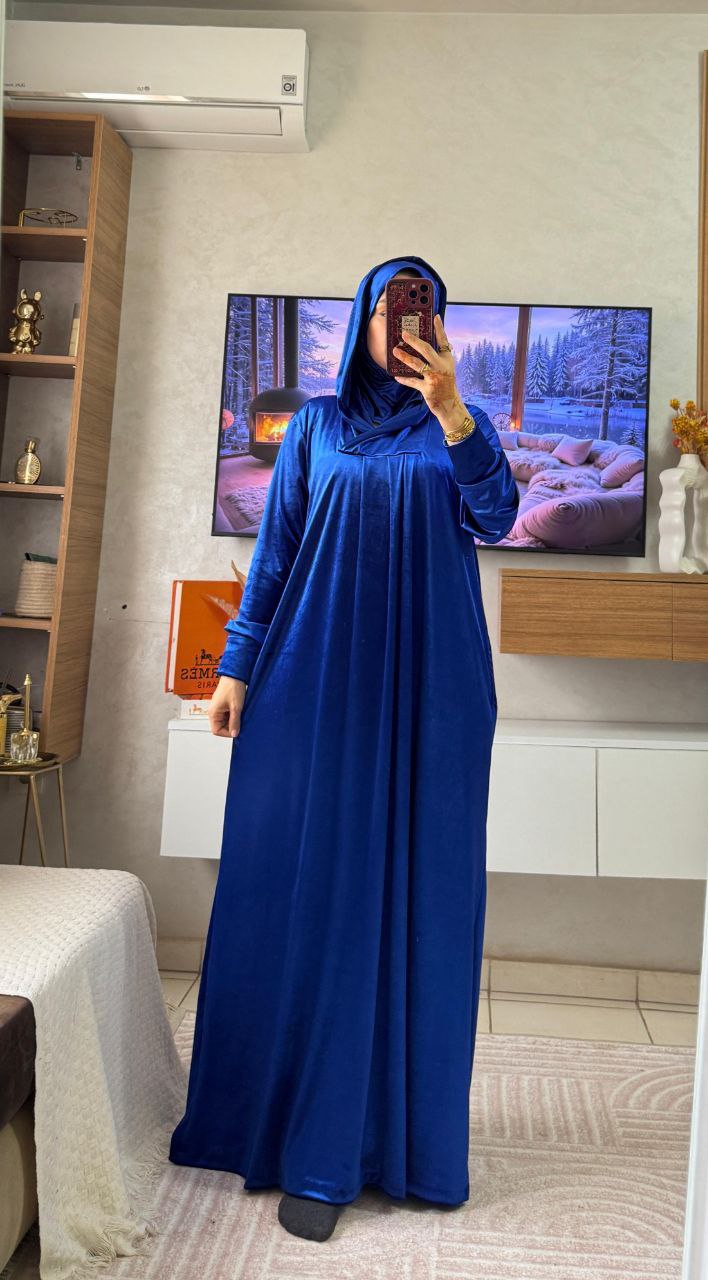 Abaya Velours Élégance