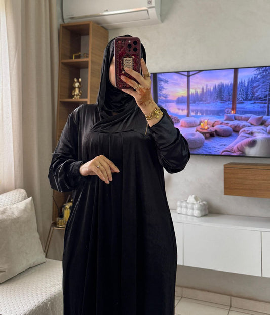 Abaya Velours Élégance