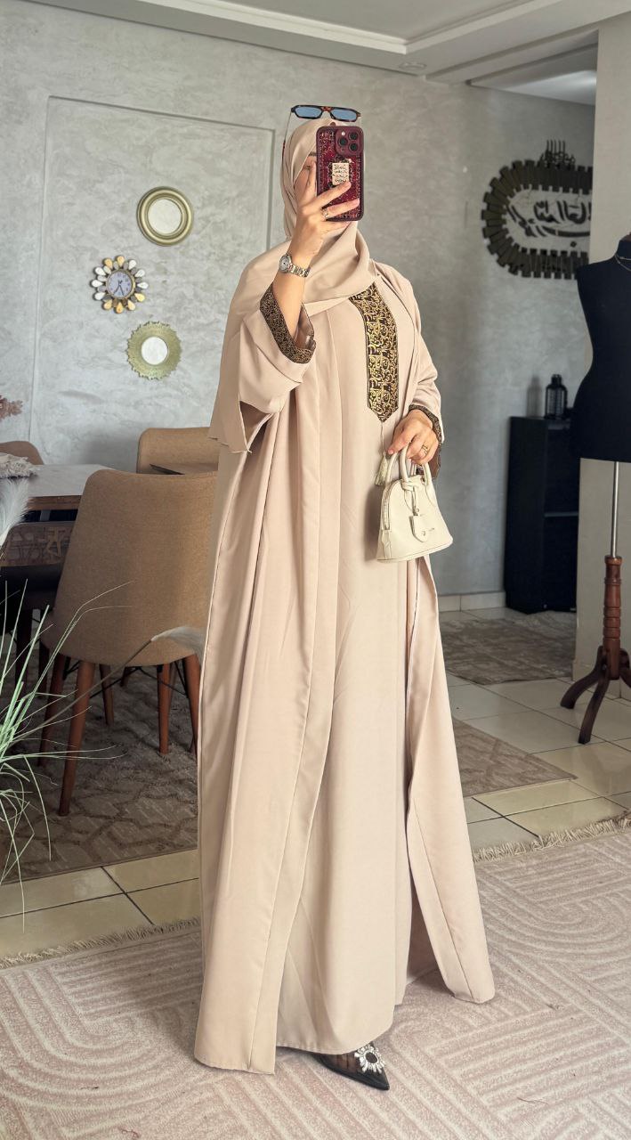 Abaya 2pieces élégant